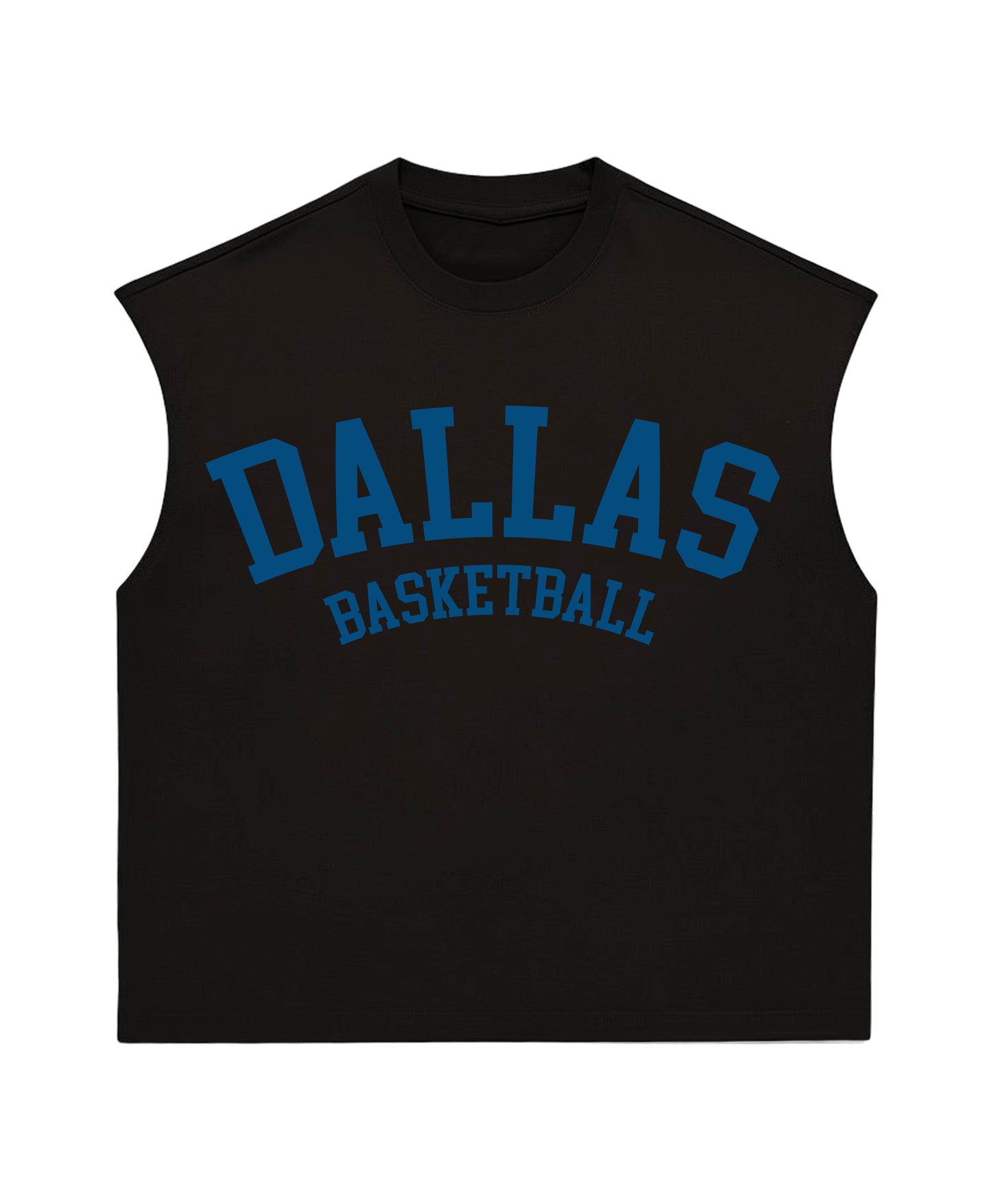 DALLAS BASKETBALL MUSCLE TEE