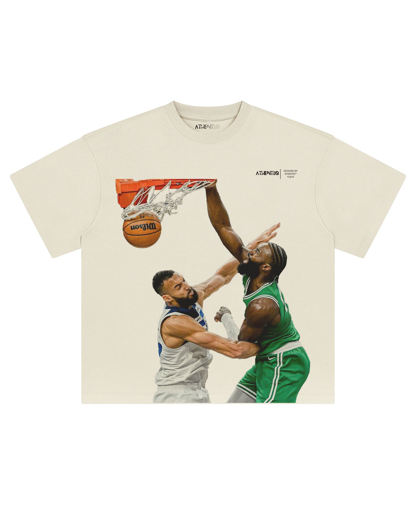 BROWN ON GOBERT TEE