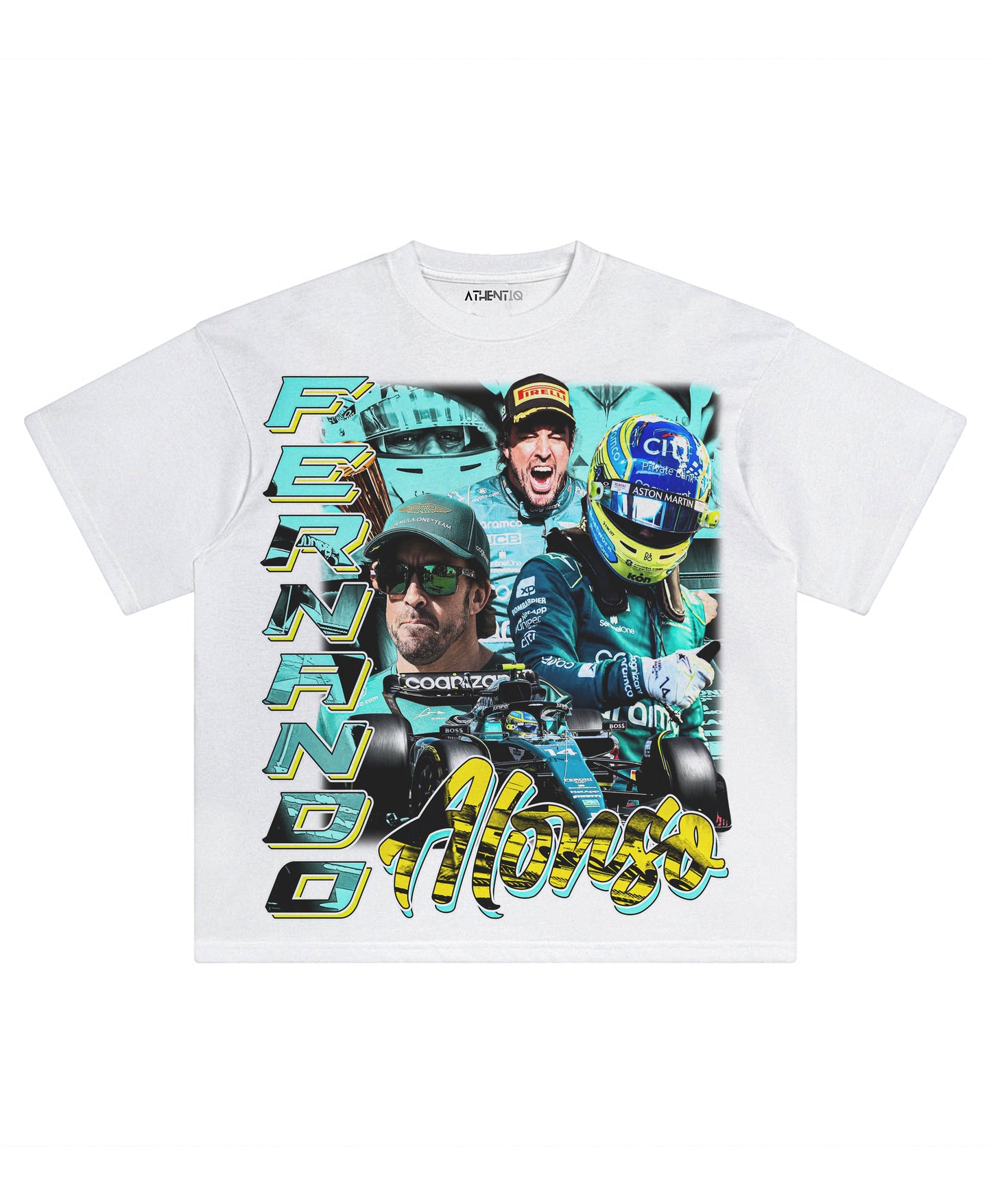 FERNANDO ALONSO ASTON MARTIN TEE