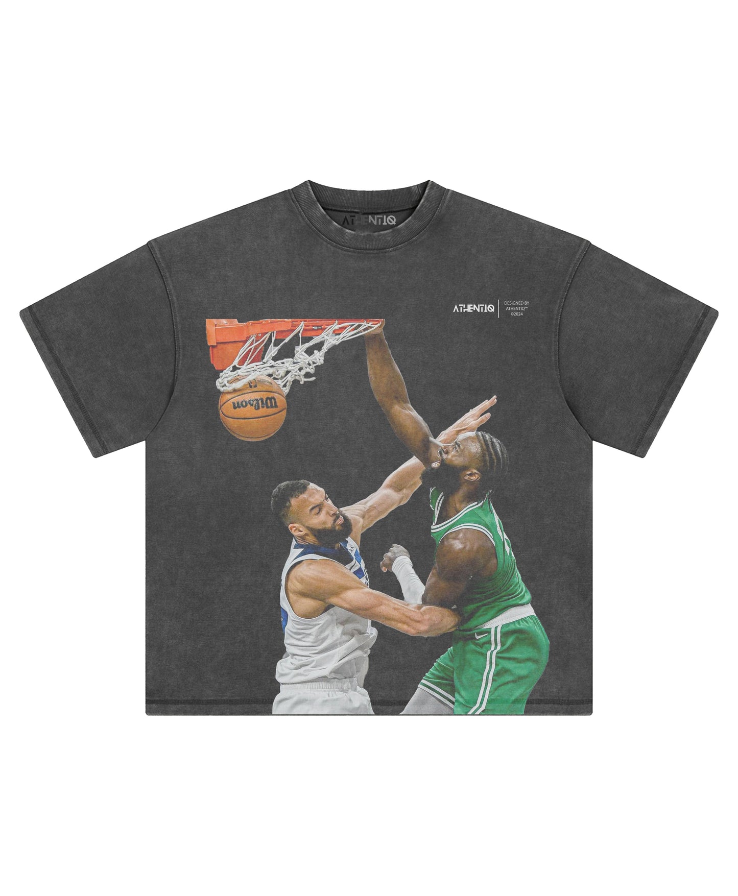 BROWN ON GOBERT TEE
