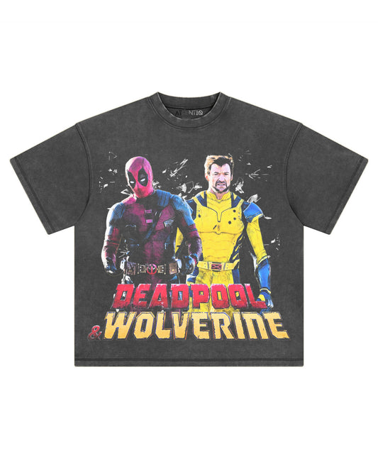 DEADPOOL AND WEOLVERINE TEE